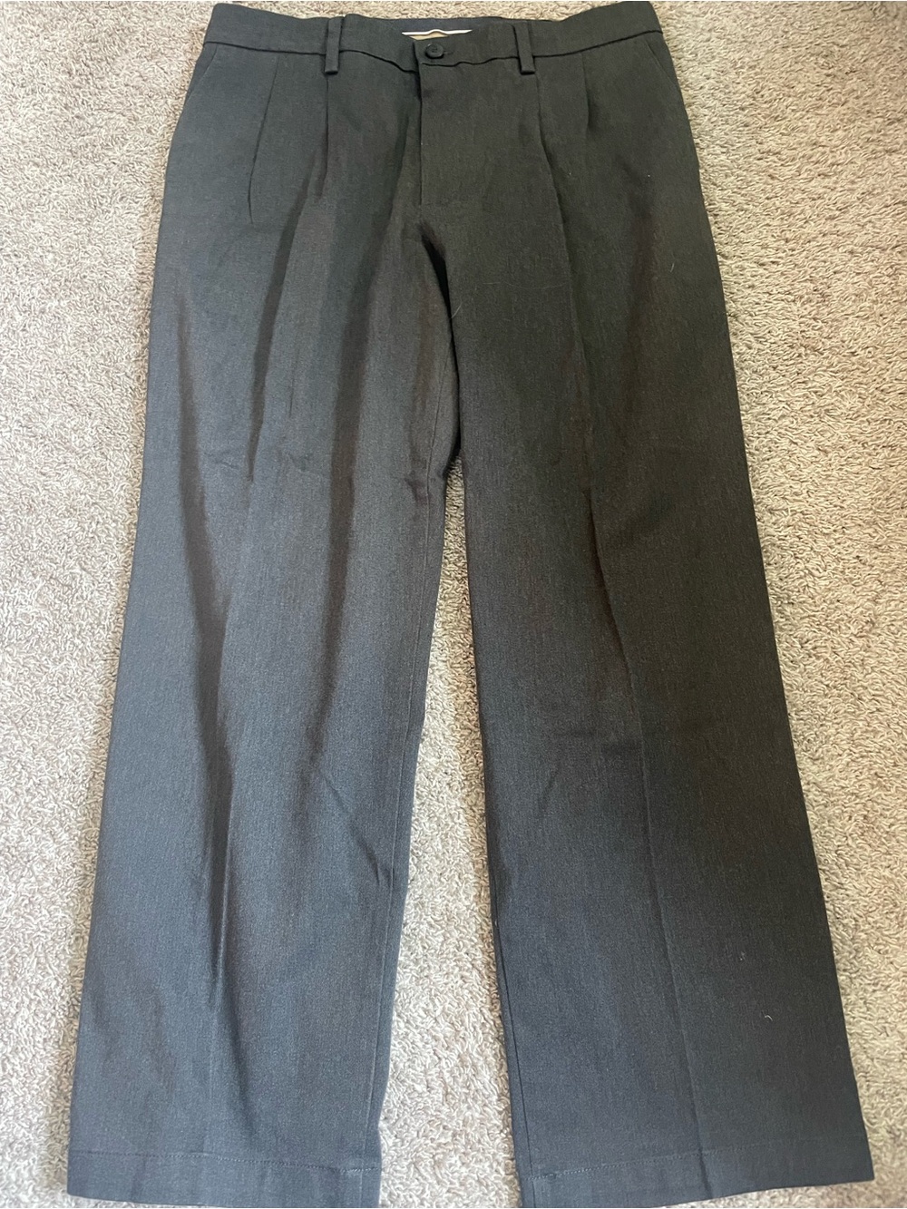 Dockers Men's Grey Dress Pants - Straight Leg